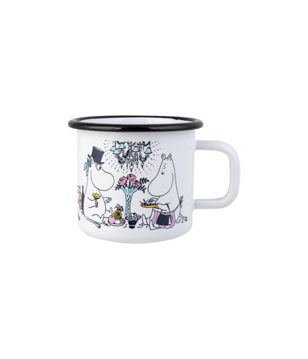 Moomin enamel bolli 3,7 DL - Date Night