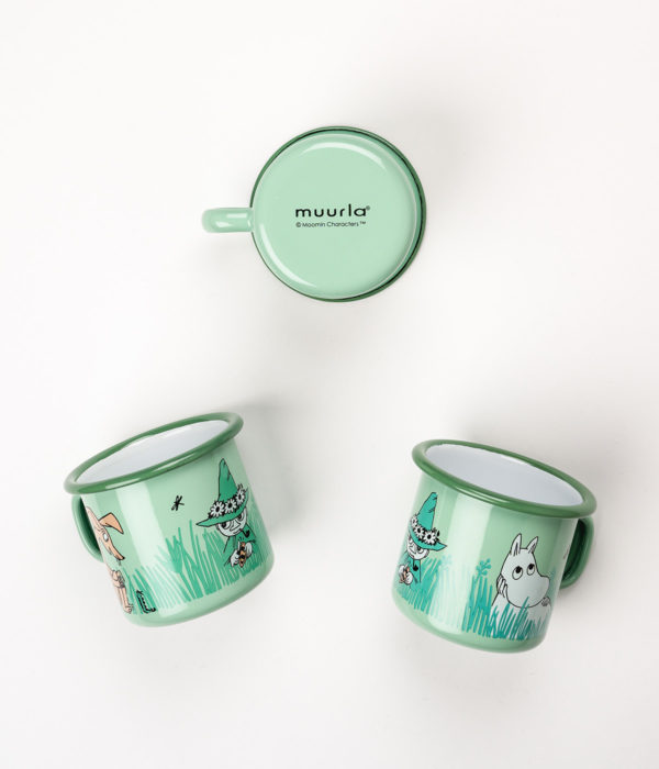 Moomin enamel bolli 2,5 DL - Boys grænn
