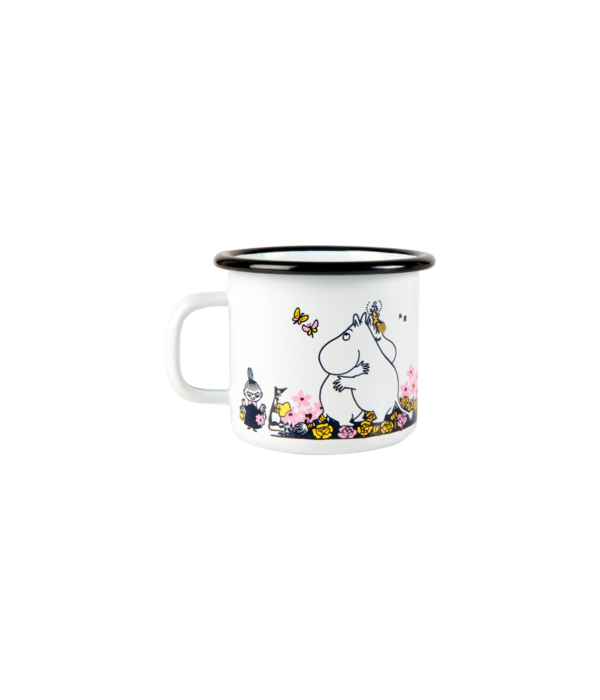 Moomin enamel bolli 2,5 DL - Moomin hug