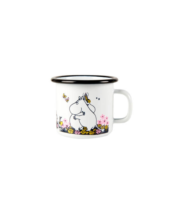 Moomin enamel bolli 2,5 DL - Moomin hug