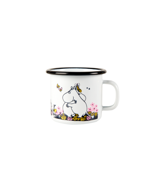 Moomin enamel bolli 2,5 DL - Moomin hug
