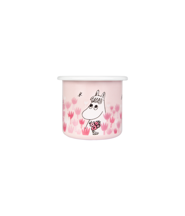 Moomin enamel bolli 2,5 DL - Moomin girls bleikur