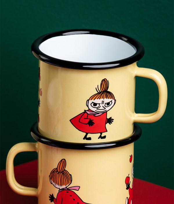 Moomin enamel bolli 2,5 DL - Mía Litla gulur