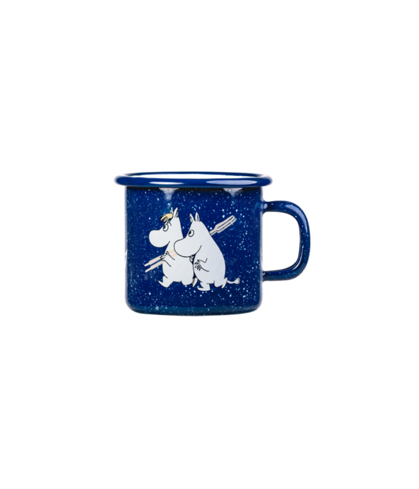 Moomin enamel bolli 2,5 DL - Sailor dökkblár