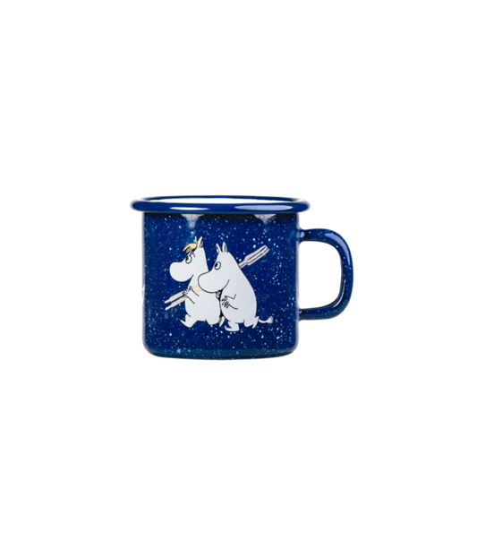 Moomin enamel bolli 2,5 DL - Sailor dökkblár