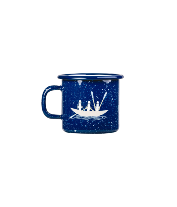 Moomin enamel bolli 2,5 DL - Sailor dökkblár