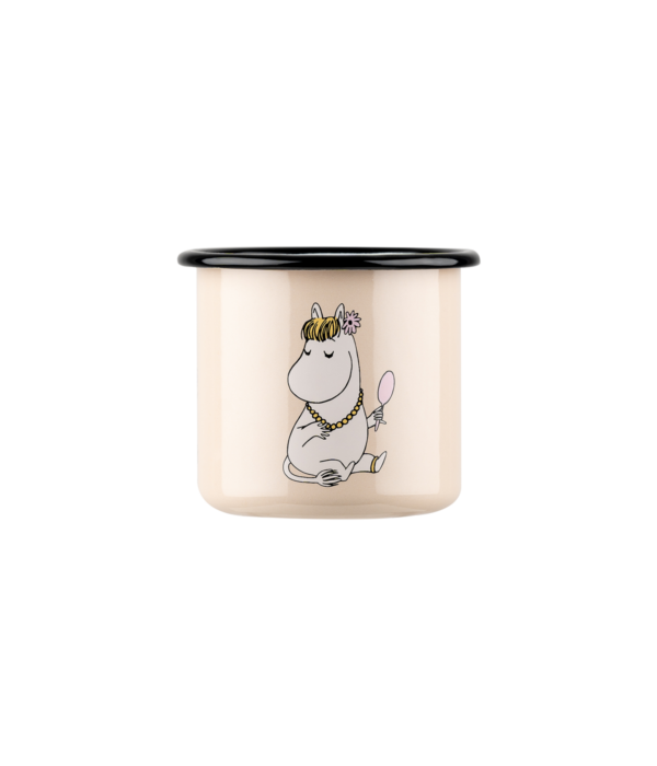 Moomin enamel bolli 3,7 DL - Snorkmaiden