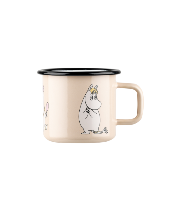 Moomin enamel bolli 3,7 DL - Snorkmaiden