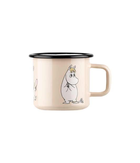 Moomin enamel bolli 3,7 DL - Snorkmaiden