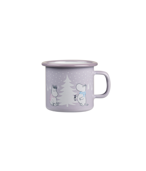 Moomin enamel bolli 2,5 DL - Snowfall