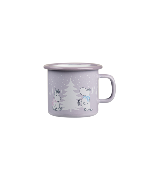 Moomin enamel bolli 2,5 DL - Snowfall