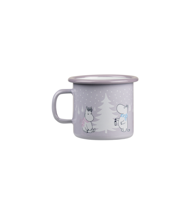 Moomin enamel bolli 2,5 DL - Snowfall