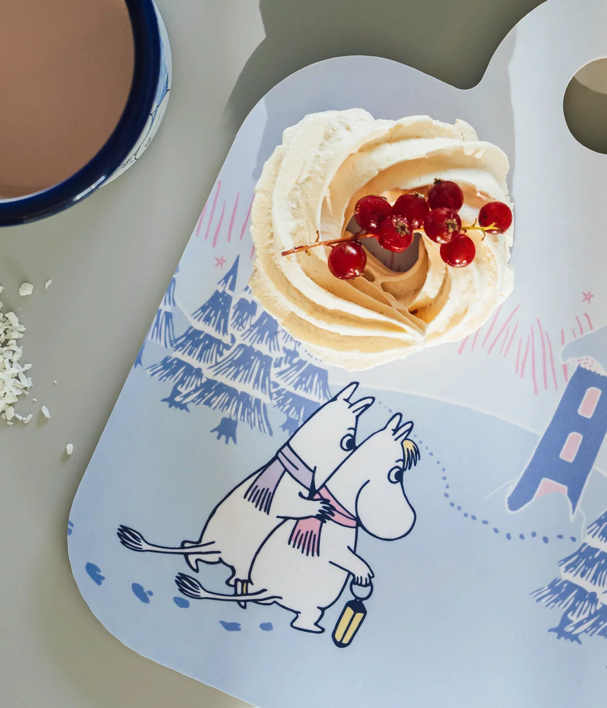 Moomin skurðarbretti Frosty day - Muurla