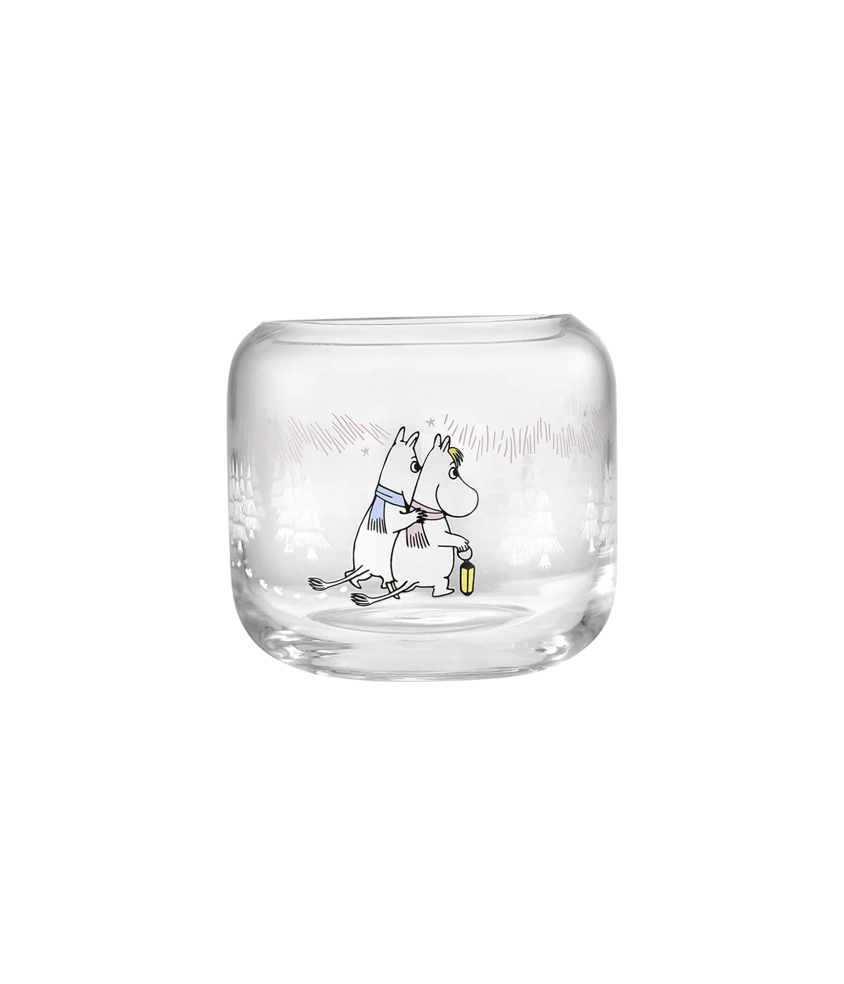 Kertaglas Moomin Frosty day 8cm - Muurla