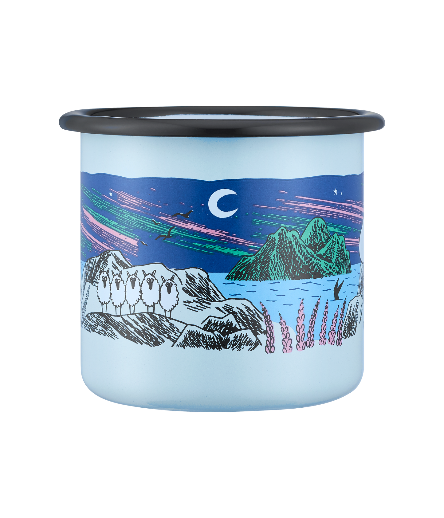 Moomin enamel bolli 3,7 DL - Adventure Iceland Exclusive