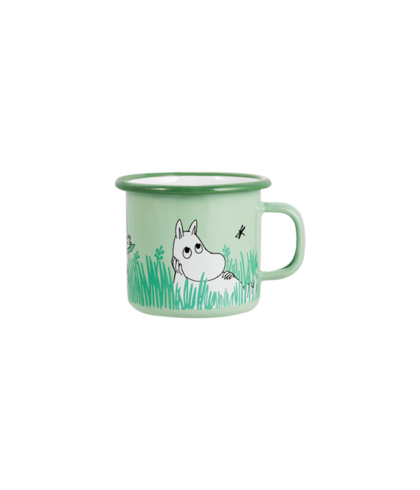 Moomin enamel bolli 2,5 DL - Boys grænn