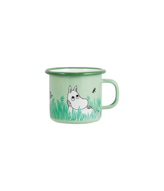 Moomin enamel bolli 2,5 DL - Boys grænn