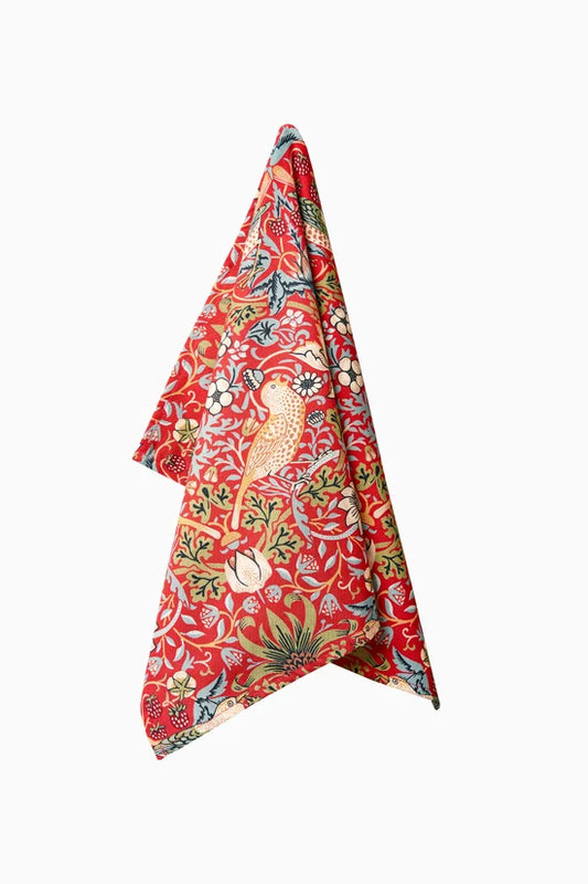 Viskustykki strawberry Thief - William Morris