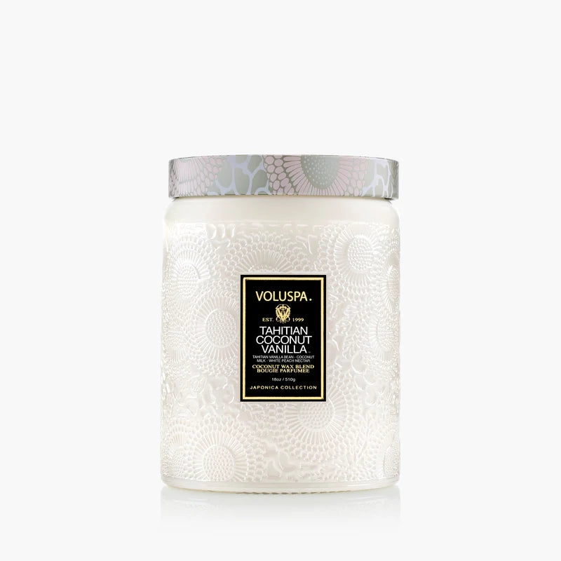 Tahitian Coconut large ilmkerti - Voluspa