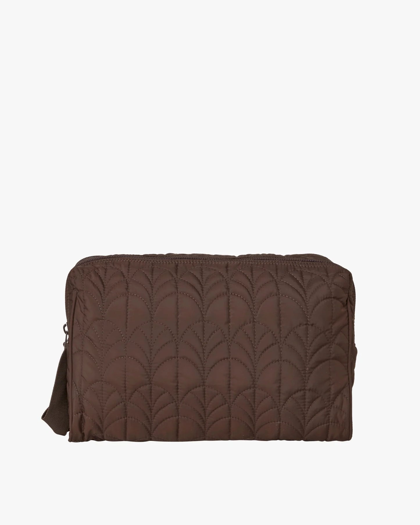 DAY - Snyrtitaska Quilt Large dökkbrún