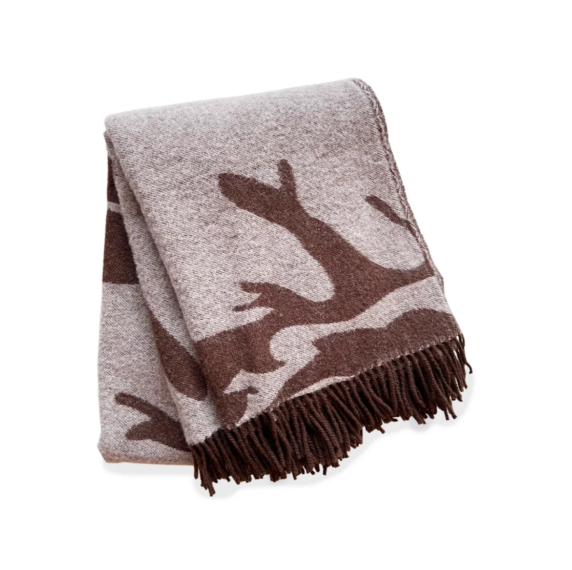 Þari Ullarteppi beige / brúnn - Ihanna home