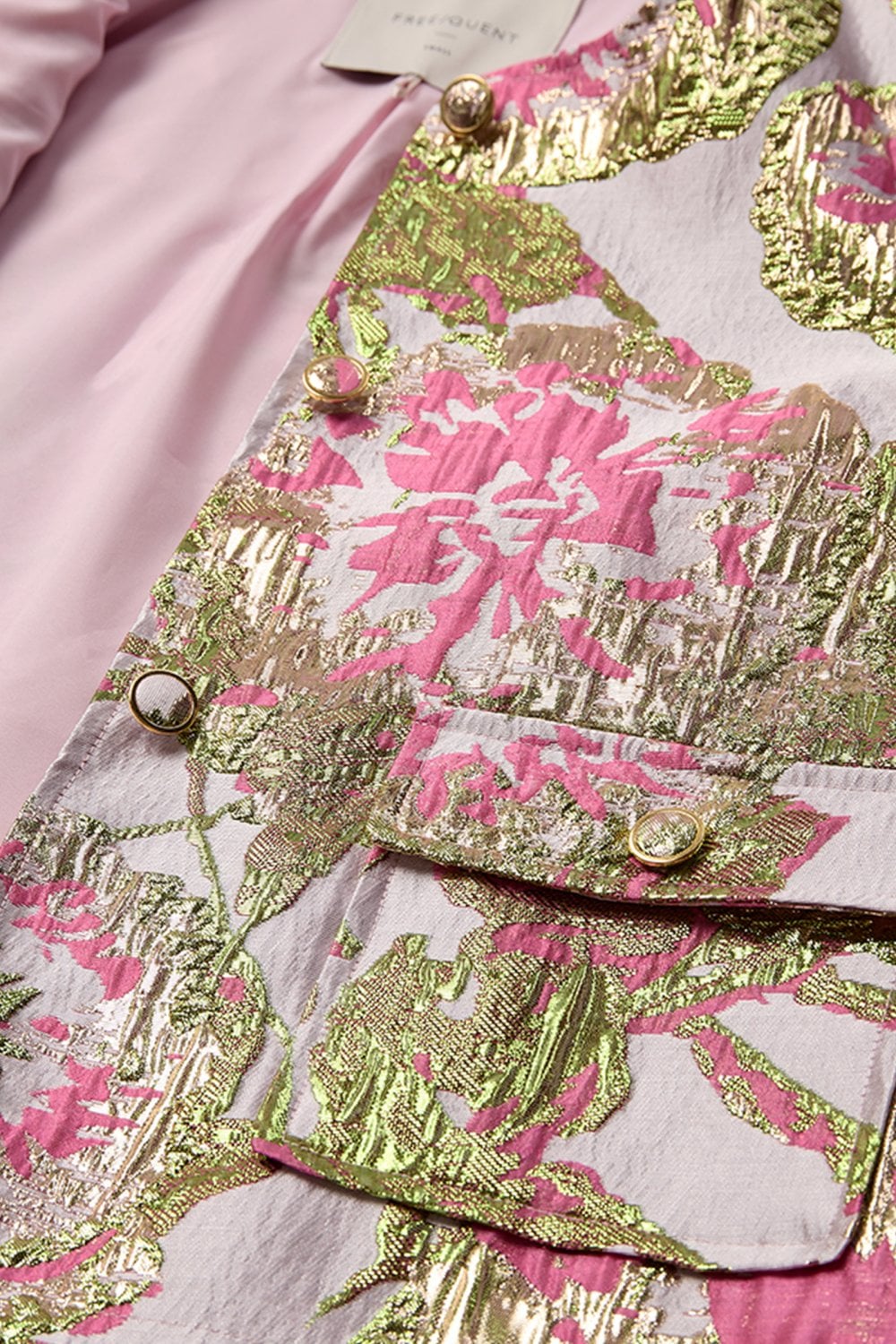 Fay jakki bleikur/gull - Freequent