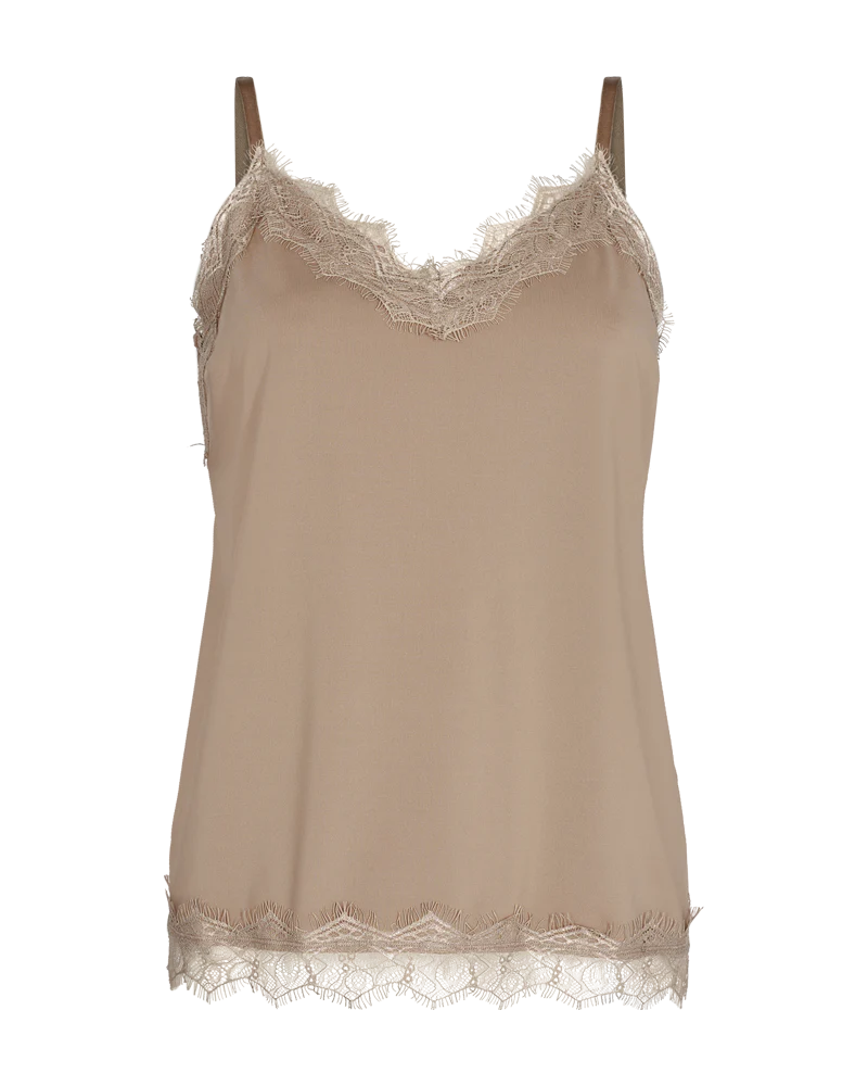 Bicco toppur brúnn - Freequent