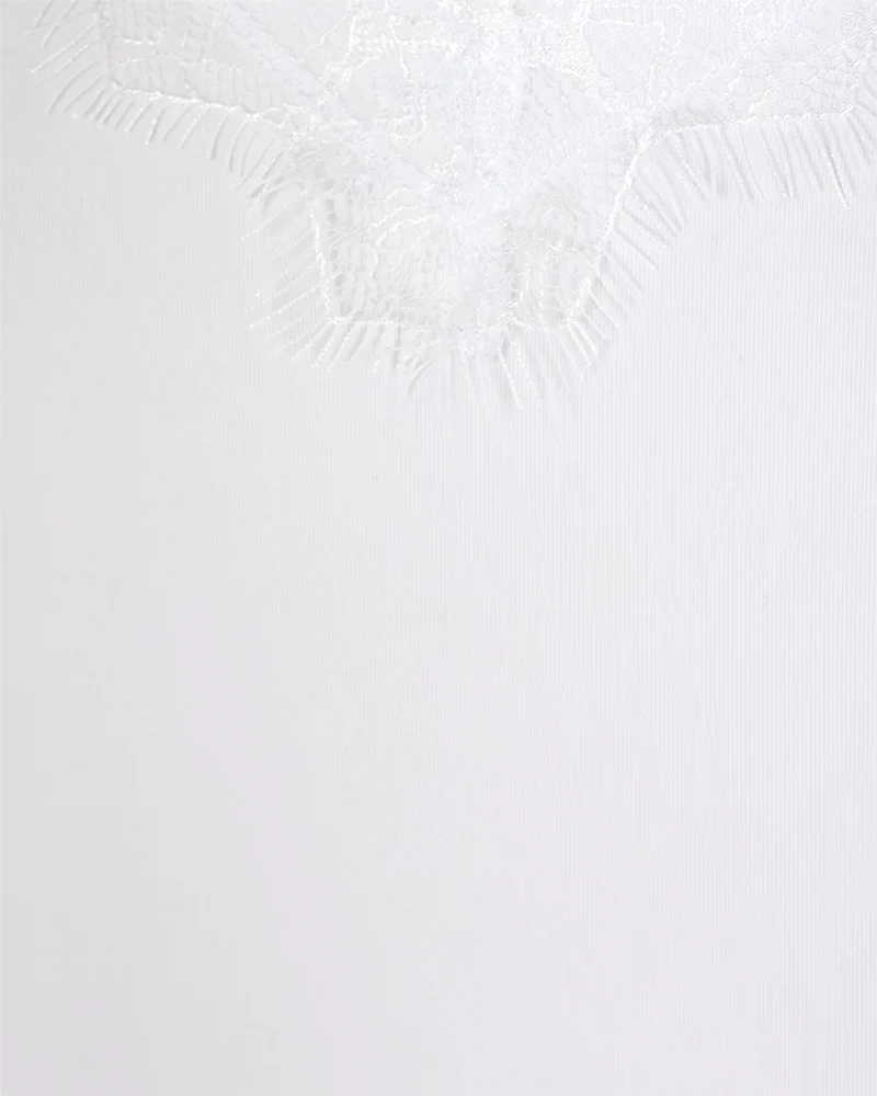 Bicco undirkjóll hvítur - Freequent