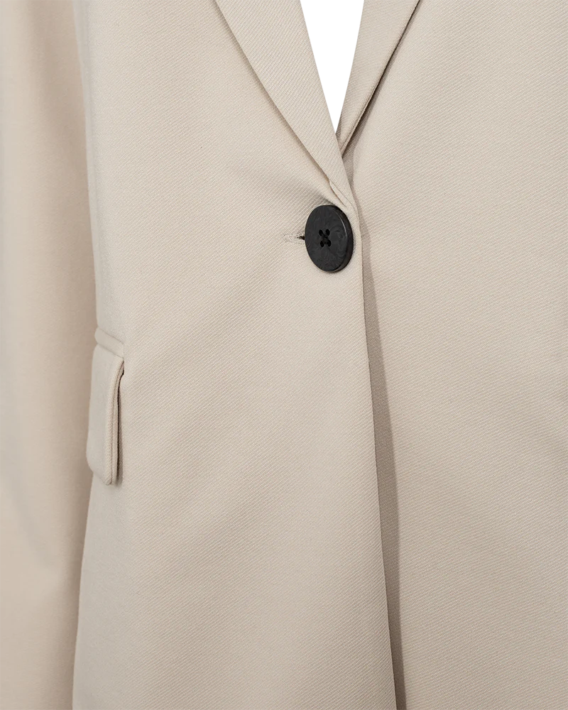 Nanni fashion blazer beige - Freequent