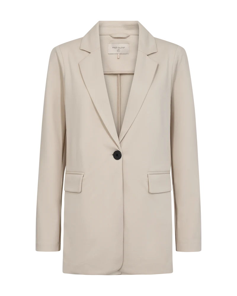 Nanni fashion blazer beige - Freequent