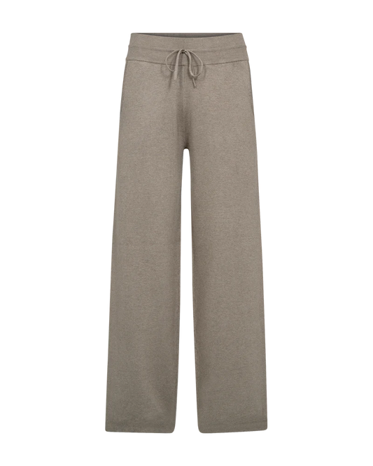 Kósý buxur brúnar - Freequent