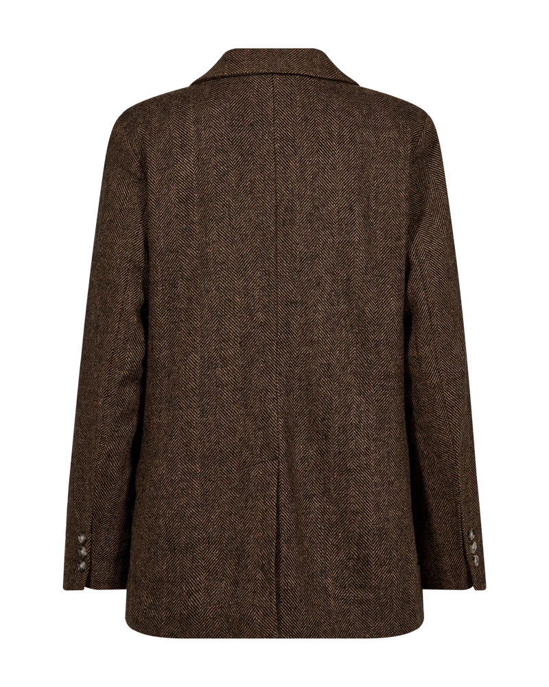 Zango blazer brúnn - Freequent