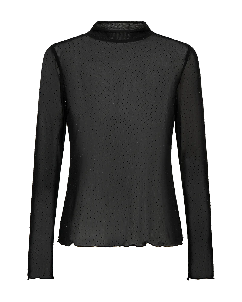 Iska mesh toppur svartur - Freequent