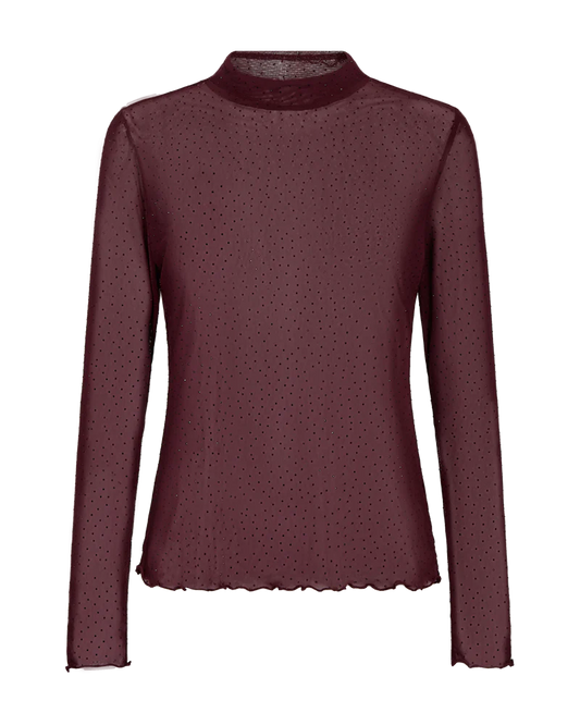 Iska mesh toppur royal rauður - Freequent