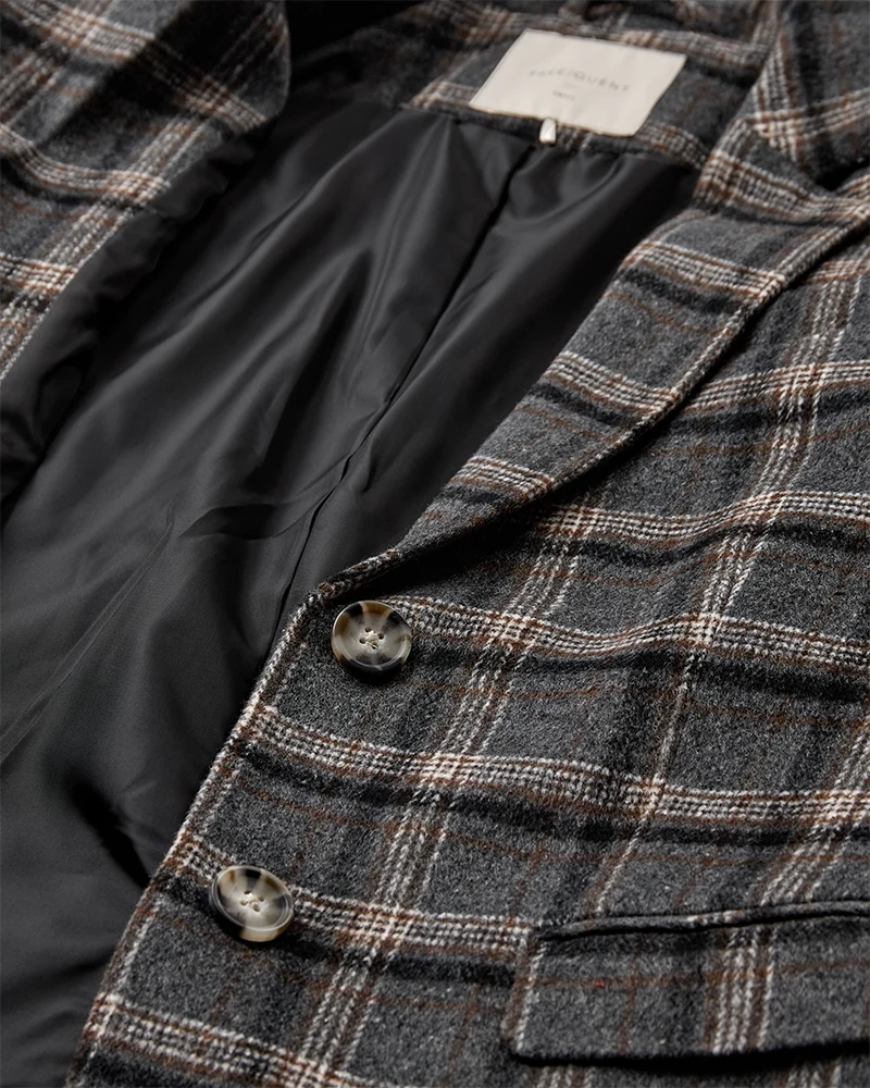 Zango blazer köflóttur - Freequent