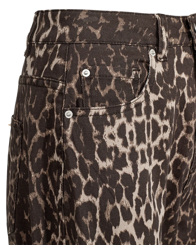 Rinna gallabuxur leopard - Freequent