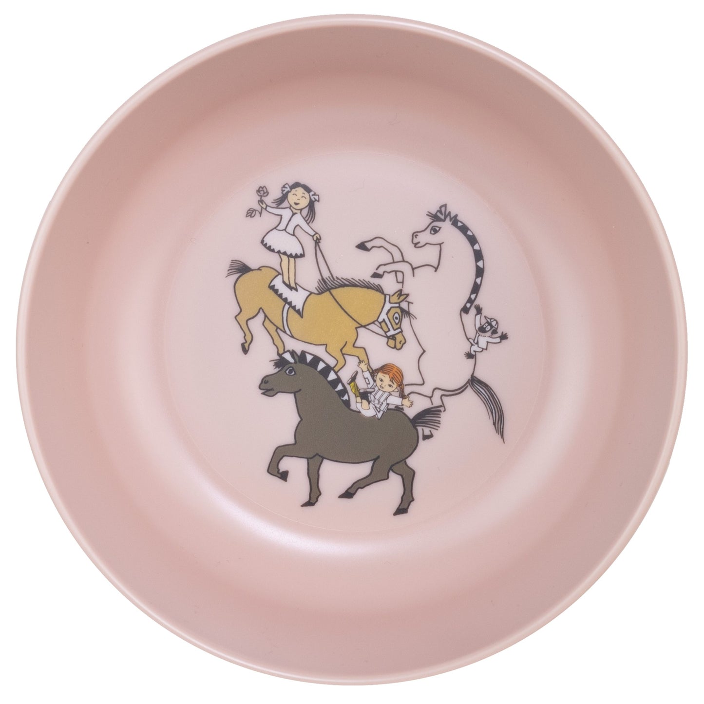 Lína Langsokkur skál bleik